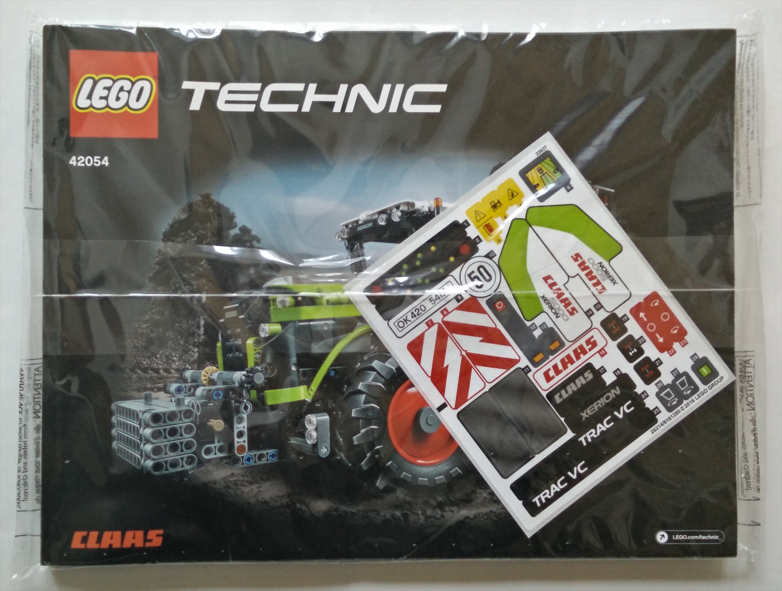 レゴ （LEGO）テクニック 「CLAAS XERION 5000 TRAC VC （42054）」のレビュー | あること・ないこと日記