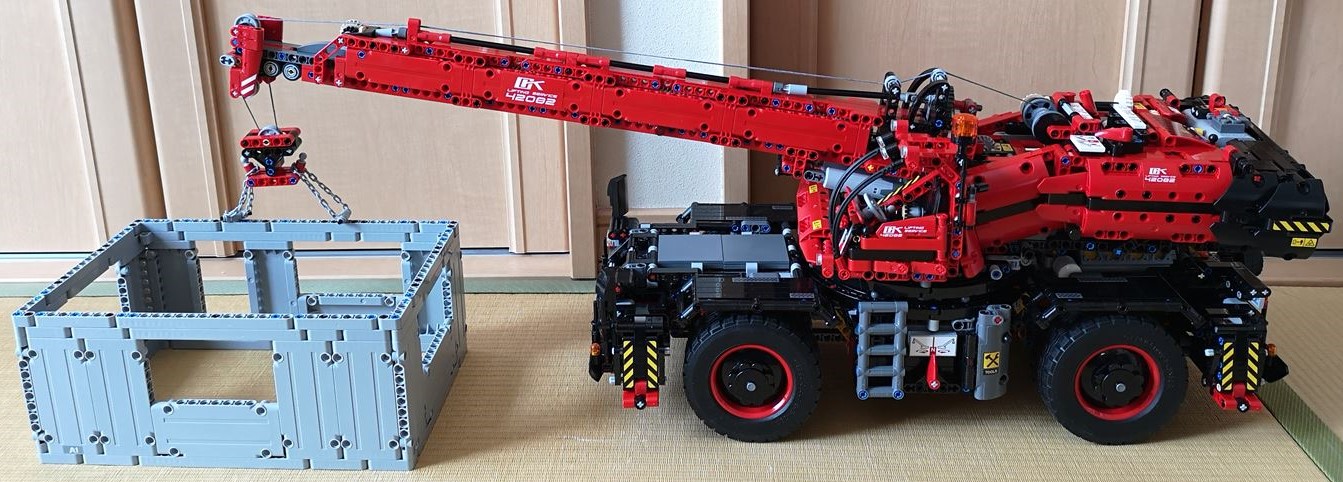 4000ピースを超える大型モデル レゴ（LEGO）テクニック「全地形対応型クレーン （42082）」レビュー | あること・ないこと日記