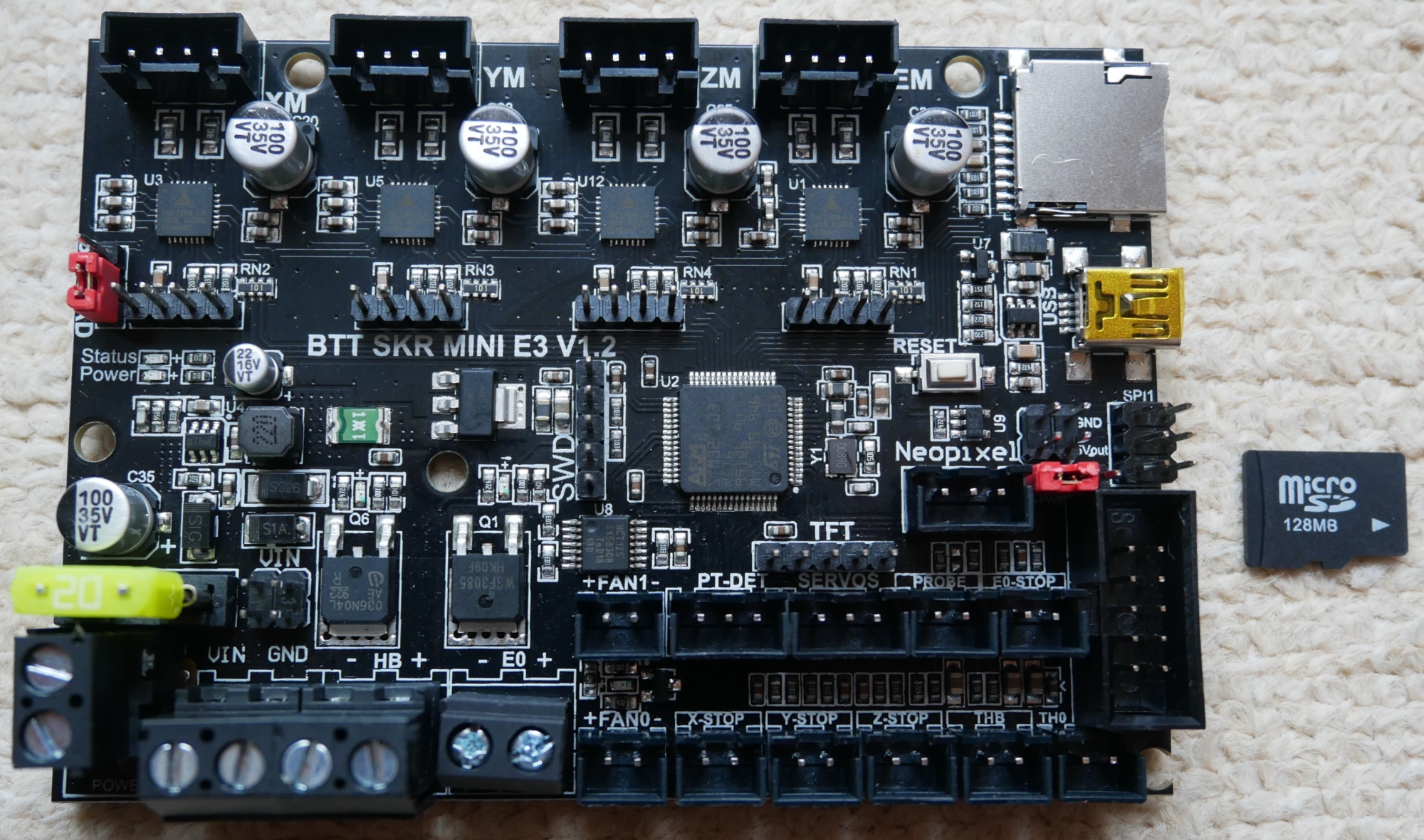 【3Dプリンター改造】Ender-3・Ender-3 Pro用32bitボード「SKR MINI E3」を導入した。