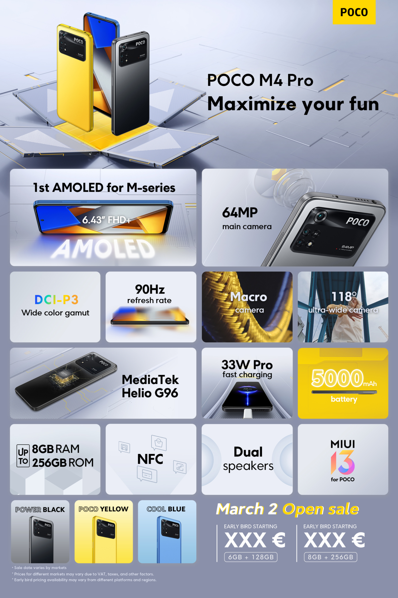 【Xiaomi】POCO X4 Pro 5G & POCO M4 Pro スマホセール情報